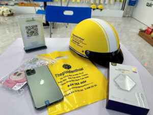 quà tặng nón bảo hiểm